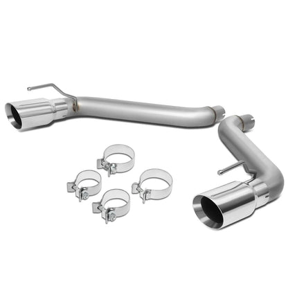 2016-2018 Chevrolet Camaro Axleback Exhaust Dual Rolled Tip Stainless Steel