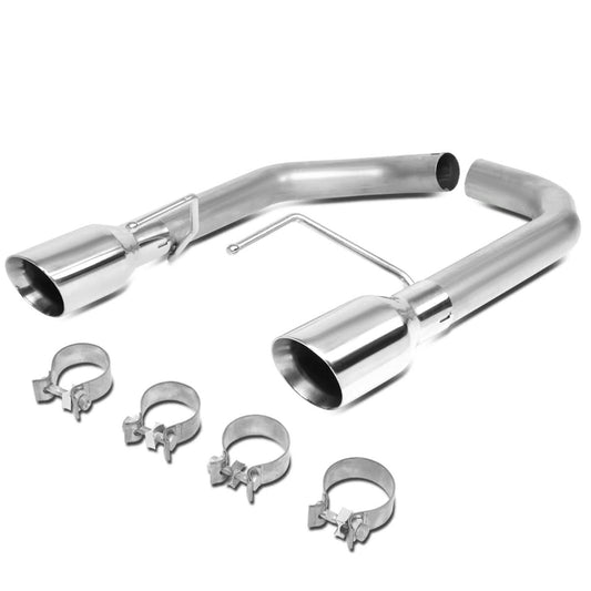 2015-2017 Ford Mustang 2.3L EcoBoost Axleback Exhaust Stainless Steel