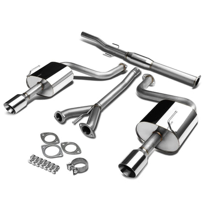 09-15 Nissan Maxima Catback Exhaust System Dual Rolled Tip Stainless Steel