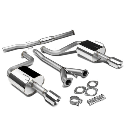 09-15 Nissan Maxima Catback Exhaust System Dual Rolled Tip Stainless Steel