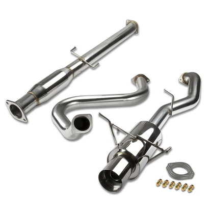 2007-2012 Nissan Sentra Catback Exhaust Single Tip Stainless Steel