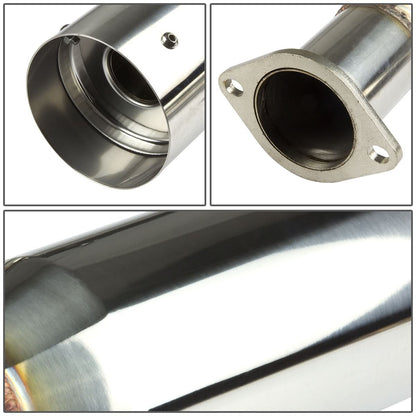 2007-2012 Nissan Sentra Catback Exhaust Single Tip Stainless Steel