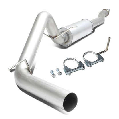 2016-2018 Toyota Tacoma 3.5L Single Tip Catback Exhaust Stainless Steel