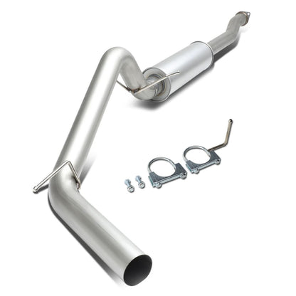 2016-2018 Toyota Tacoma 3.5L Single Tip Catback Exhaust Stainless Steel