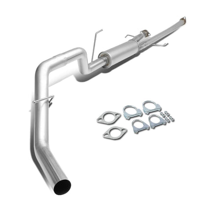 2009-2017 Toyota Tundra Single Tip Catback Exhaust - Stainless Steel
