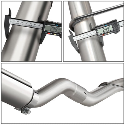 2004-2008 Ford F-150 / Lincoln Mark LT Catback Exhaust System Stainless Steel