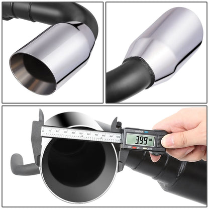 2012-2017 Jeep Wrangler JK Catback Exhaust System Stainless Steel