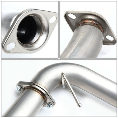 2015-2017 Subaru WRX & STI Sedan Catback Exhaust - Stainless Steel