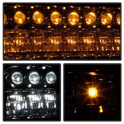 SPYDER Xtune Chevy Silverado 99-02 LED Amber Bumper Lights Smoke CBL-CS99-LED-SM 5014580