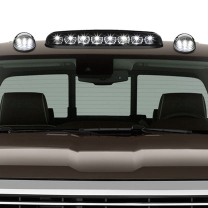 2002-2007 Chevrolet Silverado / GMC Sierra Cab Light - Black Housing / White LED
