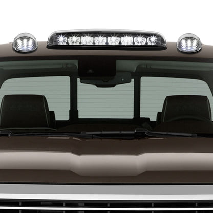 02-07 Chevy Silverado / GMC Sierra Cab Light - Chrome Housing White LED
