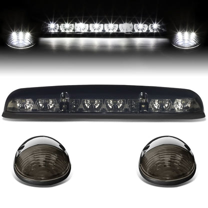 02-07 Chevrolet Silverado / GMC Sierra Smoke Cab Lights White LED