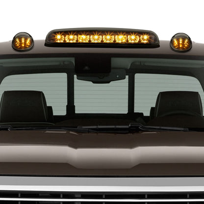 02-07 Chevrolet Silverado / GMC Sierra Smoke Housing Amber LED Cab Light