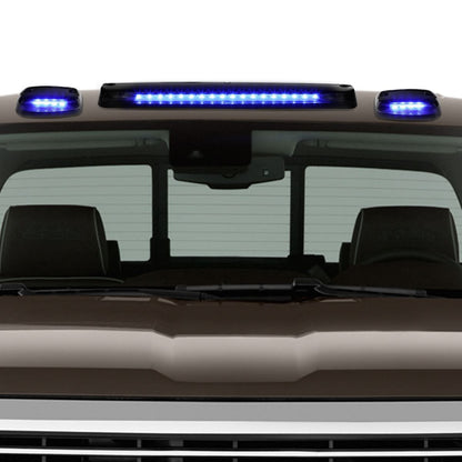 2007-2014 Chevrolet Silverado / GMC Sierra Cab Light - Black Housing Blue LED