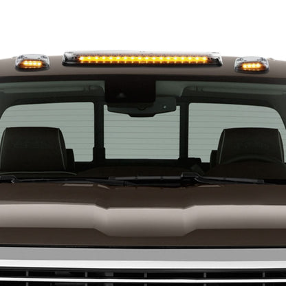 2007-2014 Chevrolet Silverado / GMC Sierra Chrome Amber LED Cab Light