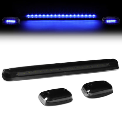 07-14 Chevrolet Silverado / GMC Sierra Smoke Housing Blue LED Cab Light