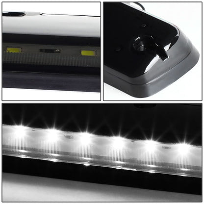 2007-2014 Chevrolet Silverado Cab Light - Smoke Housing White LED