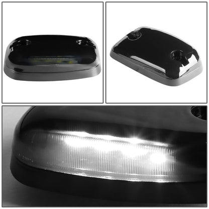 2007-2014 Chevrolet Silverado Cab Light - Smoke Housing White LED