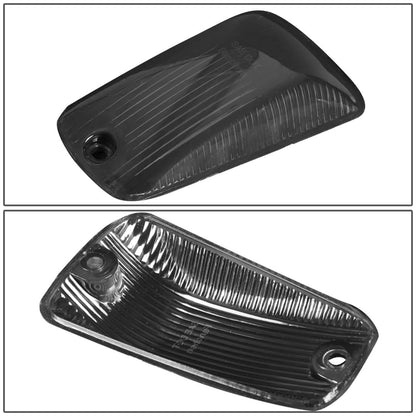 88-02 Chevrolet Silverado / GMC Sierra Smoke Housing White LED Cab Light