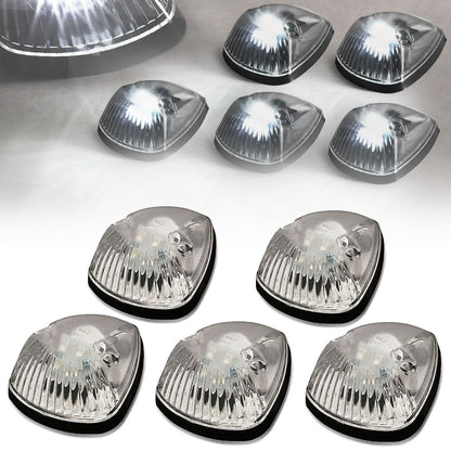 94-98 Dodge Ram 2500/3500 Chrome Housing White LED Cab Light