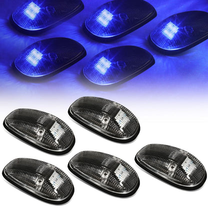 1999-2002 Dodge Ram 2500/3500 Cab Light - Black Housing Blue LED