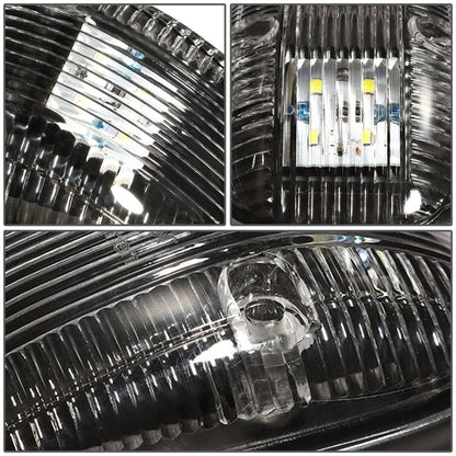 1999-2002 Dodge Ram 2500/3500 Cab Light - Black Housing White LED
