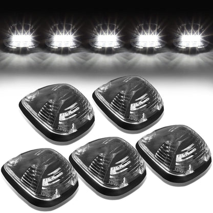 99-15 Ford Super Duty Black Housing White LED Cab Light