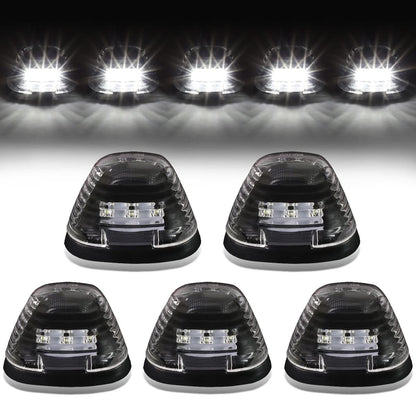 99-15 Ford Super Duty Black Housing White LED Cab Light