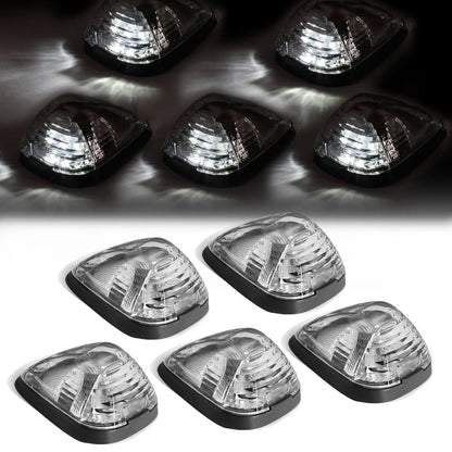 99-15 Ford Super Duty Chrome Housing White LED Cab Light