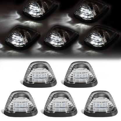99-15 Ford Super Duty Chrome Housing White LED Cab Light