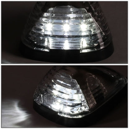 99-15 Ford Super Duty Chrome Housing White LED Cab Light