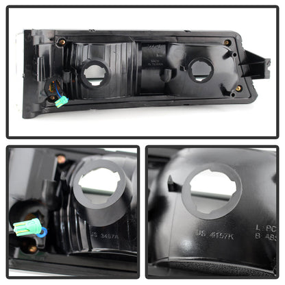 SPYDER Xtune Chevy Silverado 03-06 / Avalanche 02-06 LED Bumper Lights Chrome CBL-JH-CS03-LED-C 9027499