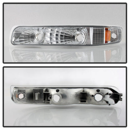 SPYDER Xtune Chevy Silverado 99-02 / Chevy Suburban/TahOE 00-06 Amber Bumper Lights Euro CBL-JH-CS99-AM-E 5064295