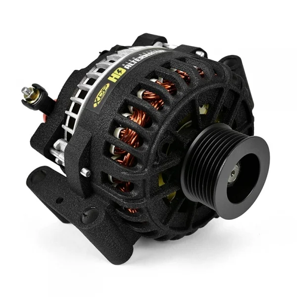 XDP Wrinkle Black HD High Output Alternator XD356