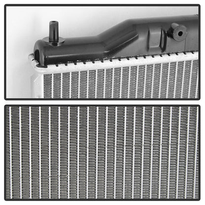 SPYDER xTune 02-06 Nissan Altima Radiator L4 2.5L (Not For 3.5L V6) (DPI 2414) Radiator (CDR-K8NAL02236) 9945410