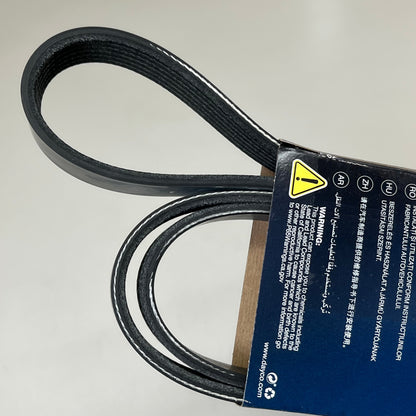 DAYCO Standard Depth Straight Poly Rib Belt .82"Top Width EPDM Material 5060930