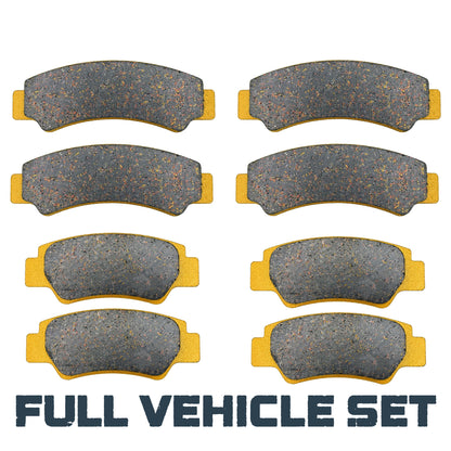 CFMoto UFORCE 500, 600, 800, 1000 2018-2026 Ceramic Brake Pad Set