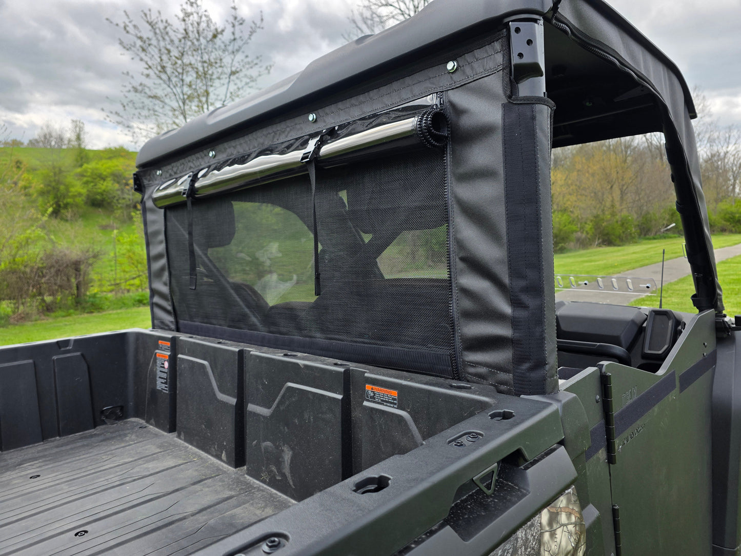 Arctic Cat Prowler 550/700XT/1000XT - Soft Back Panel with Mesh/Vinyl Window