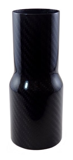Carbon Fiber Intake Reducer, 2.5" OD to 2" OD