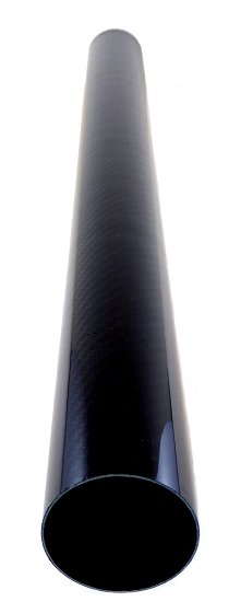 2" OD x 24" Long Carbon Fiber Intake Tube