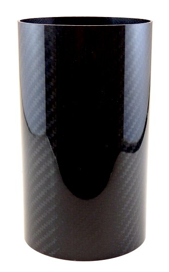 3.5" OD x 6" Long Carbon Fiber Intake Tube