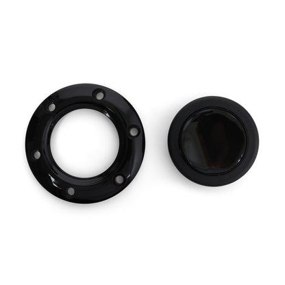 Circuit Hero 3 Spoke Steering Wheel with Slots 350mm/97mm Dish 6 Bolt
