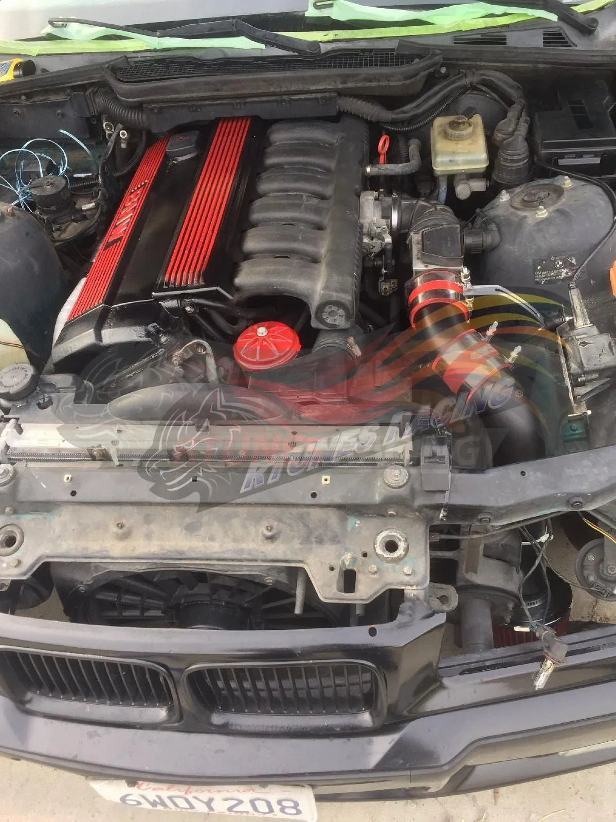 Cold Air Intake Kit For 1992-1998 BMW E36 3-Series I6 | Rtunes Racing | CI-BM-01