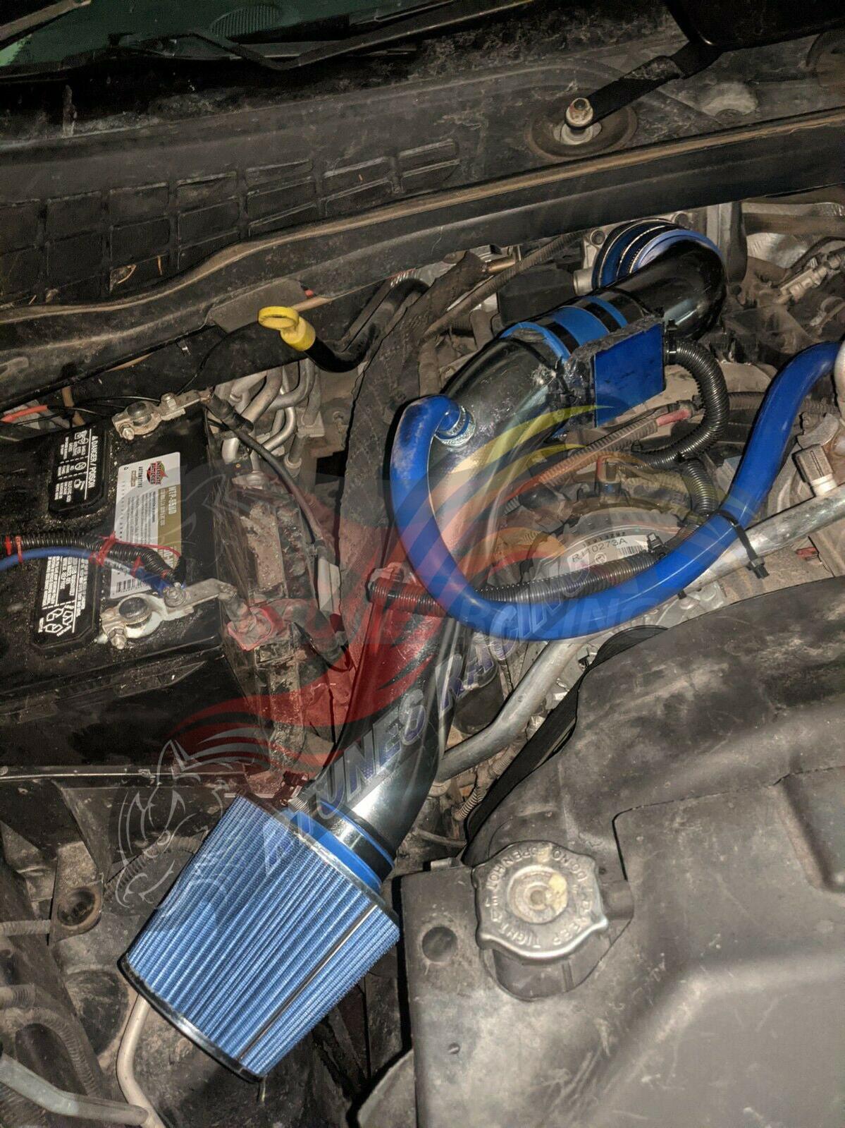 Cold Air Intake Kit For 2004-2009 Durango 3.7L 4.7L 5.7L V6 V8 | Rtunes Racing | RCI-DG-12BK
