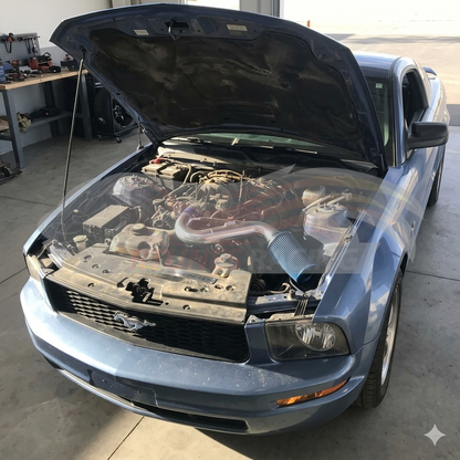 Cold Air Intake Kit For 2005-2009 Ford Mustang 4.0L V6 | Rtunes Racing | CI-FD-08