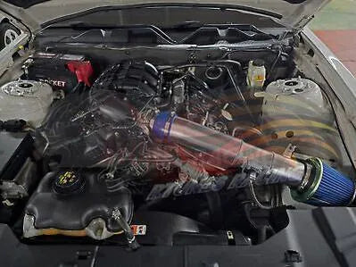 Cold Air Intake Kit For 2011-2014 Ford Mustang 3.7L V6 | Rtunes Racing | CI-FD-13BL