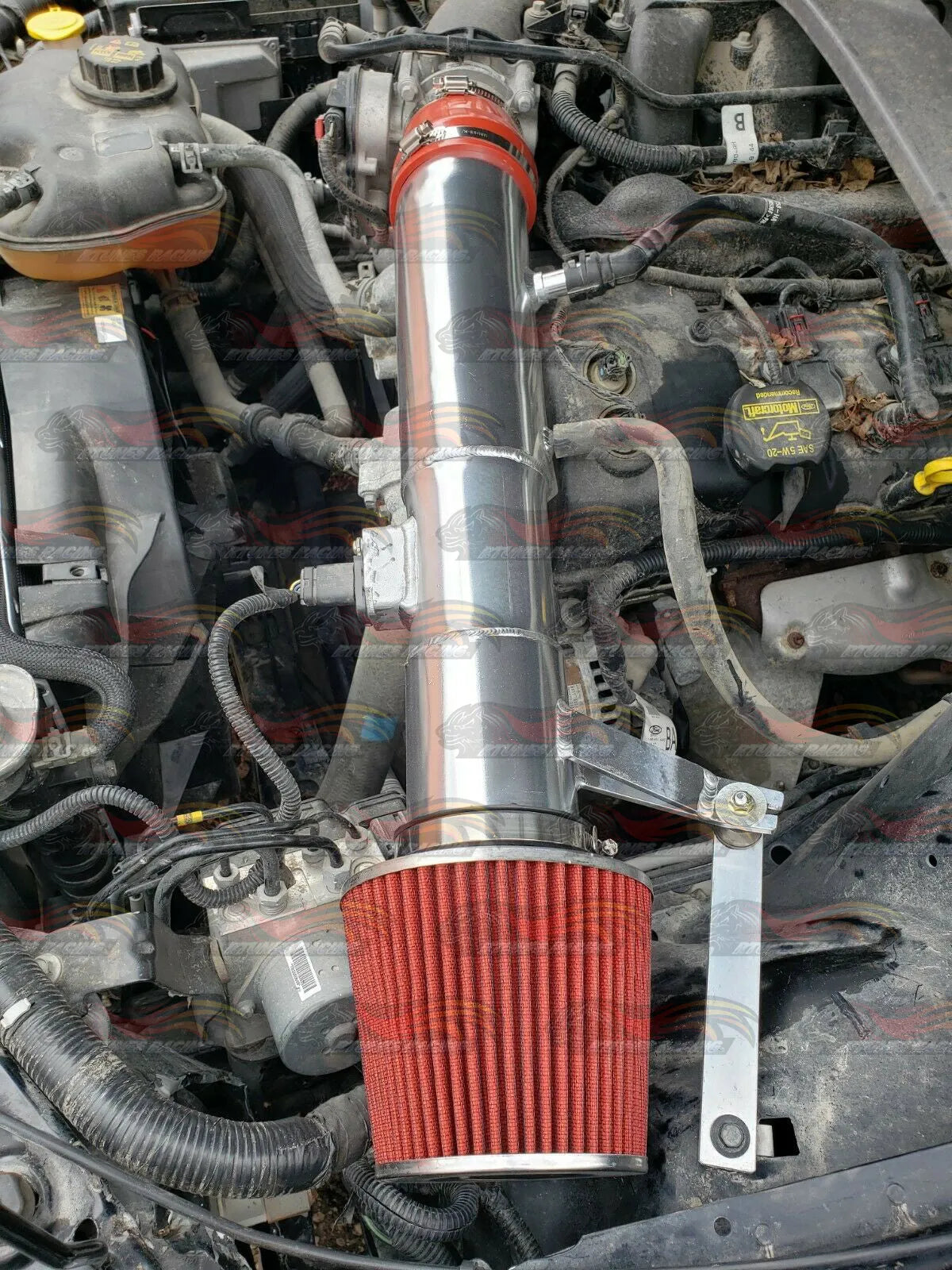 Cold Air Intake Kit For 2011-2014 Ford Mustang 3.7L V6 | Rtunes Racing | CI-FD-13BL