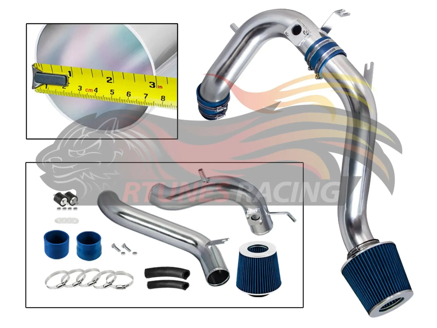 Cold Air Intake Kit For 2008-2012 Honda Accord 2.4 L4 | Rtunes Racing | CI-HD-15