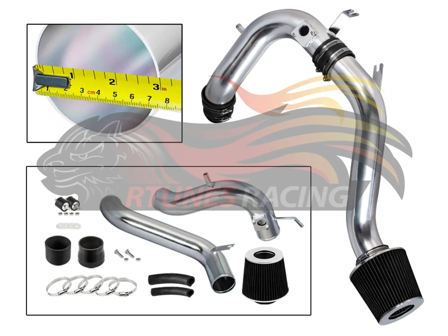 Cold Air Intake Kit For 2008-2012 Honda Accord 2.4 L4 | Rtunes Racing | CI-HD-15