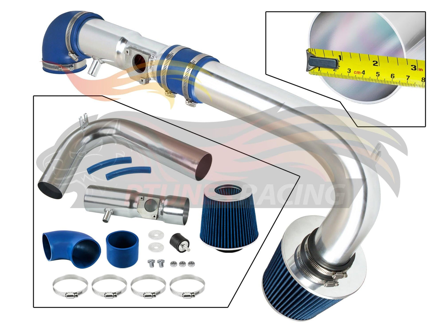 Cold Air Intake Kit For 2006-2009 Miata/MX-5 2.0L | Rtunes Racing | CI-MZ-08